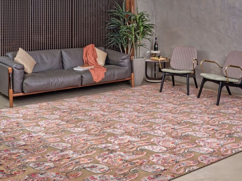 Soft and durable carpets for interiors